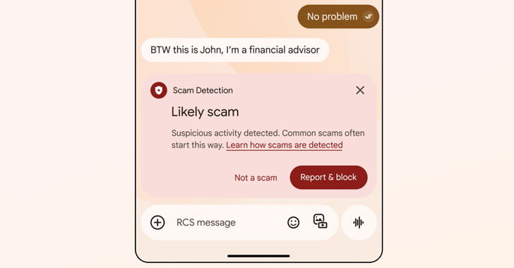 Google Rolls Out AI Scam Detection for Android to Combat Conversational Fraud