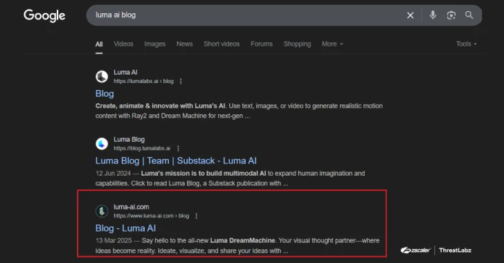 SEO Poisoning Campaign Targets 8500+ SMB Users with Malware Disguised as AI Tools